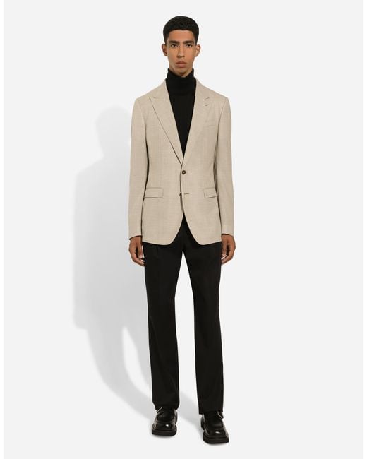 Dolce & Gabbana Natural Stylish Jacket for men