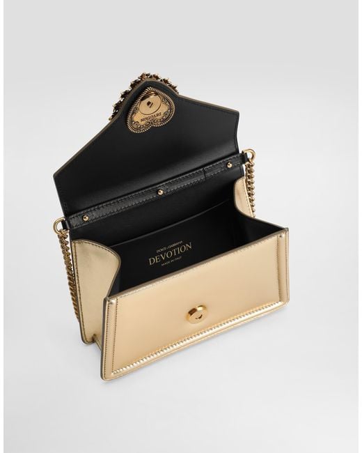Dolce & Gabbana Yellow Small Devotion Bag
