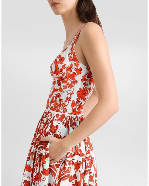 Dolce & Gabbana White Abito