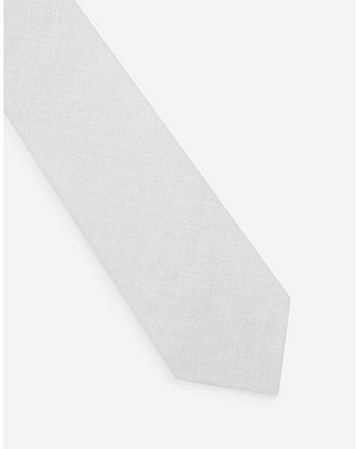 Dolce & Gabbana White Cravatta for men
