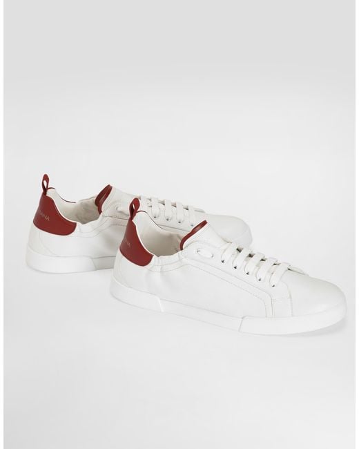 Dolce & Gabbana White Sneaker Bassa for men