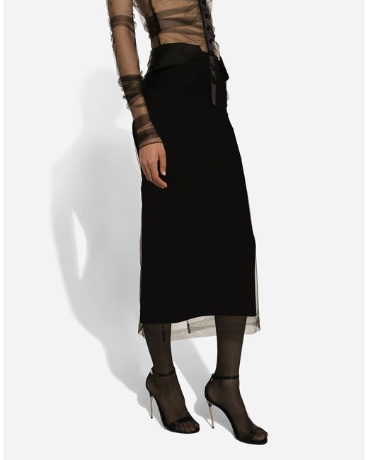 Dolce & Gabbana Black Gonna