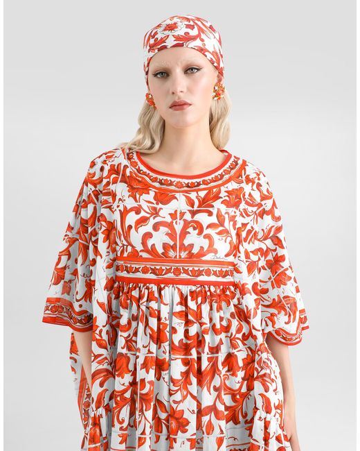 Dolce & Gabbana Red Abito