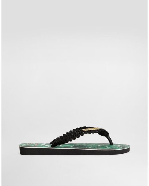 Dolce & Gabbana Multicolor Sandalias Havaianas for men