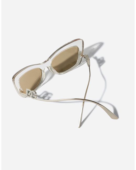 Dolce & Gabbana 「Dgクリスタル」 サングラス Natural