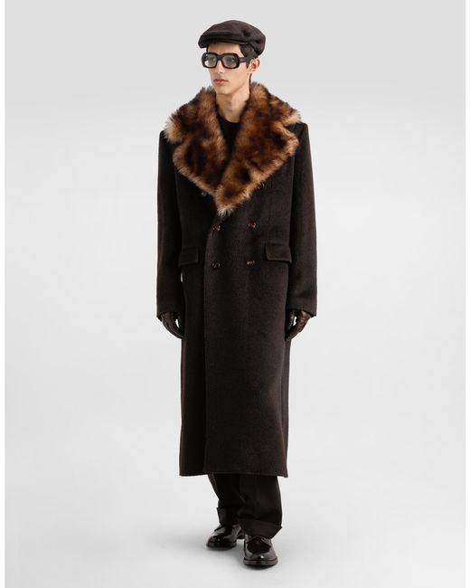 Dolce & Gabbana Black Pantalone for men