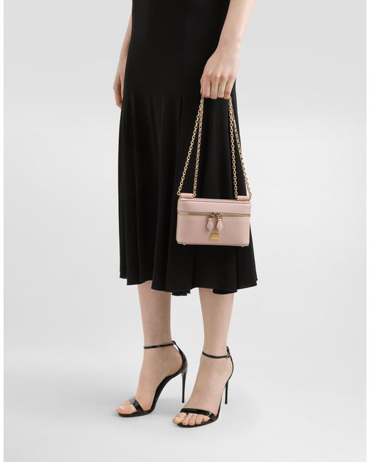 Dolce & Gabbana Pink Umhängetasche Sicily
