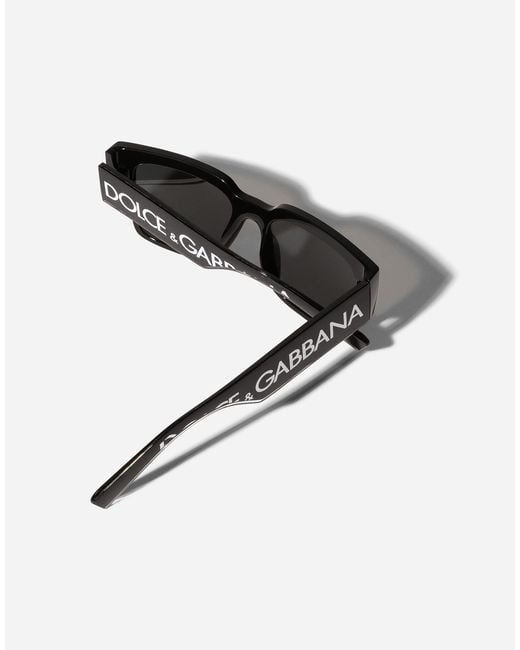 Dolce & Gabbana Black Dg Elastic Sunglasses for men