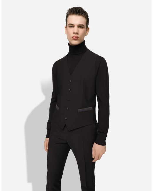 Dolce & Gabbana Black Abito for men