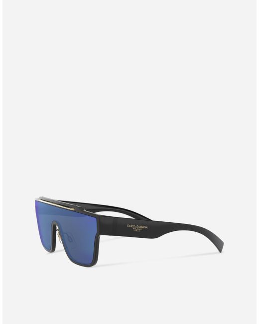 Dolce & Gabbana Viale Piave 2.0 Sunglasses in Black for Men | Lyst