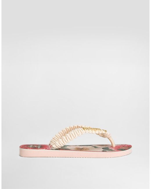 Dolce & Gabbana Multicolor Sandalias Havaianas for men