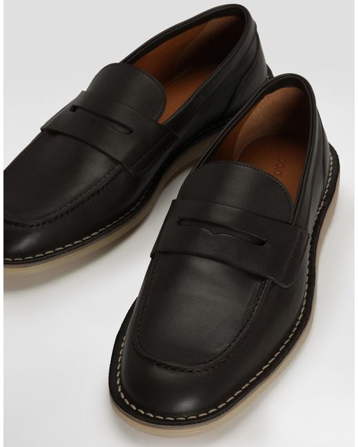 Dolce & Gabbana White Calfskin Slipper for men