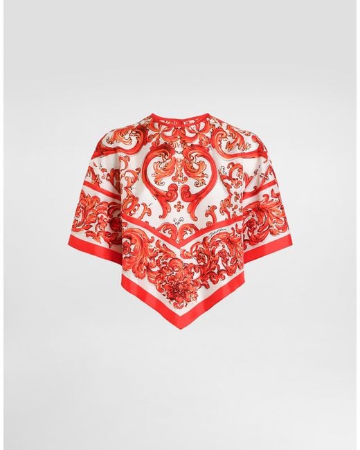 Dolce & Gabbana Red Top