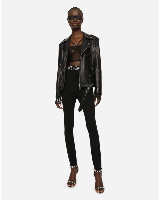 Dolce & Gabbana Black Giubbotto