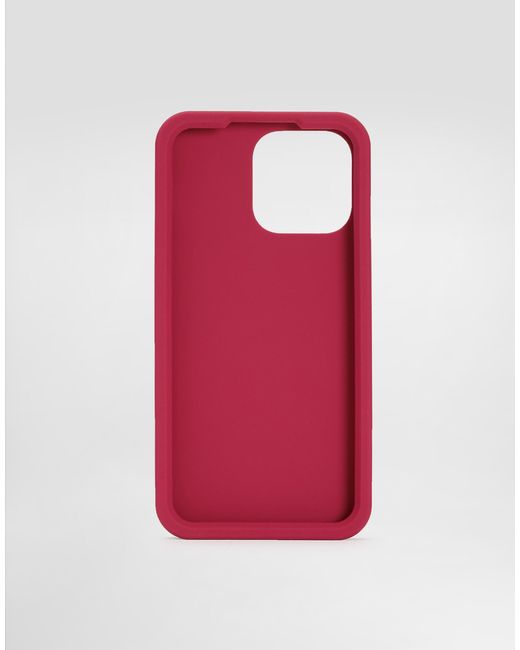 Dolce & Gabbana ロゴエンボス Iphone 14 Pro Max ケース Pink
