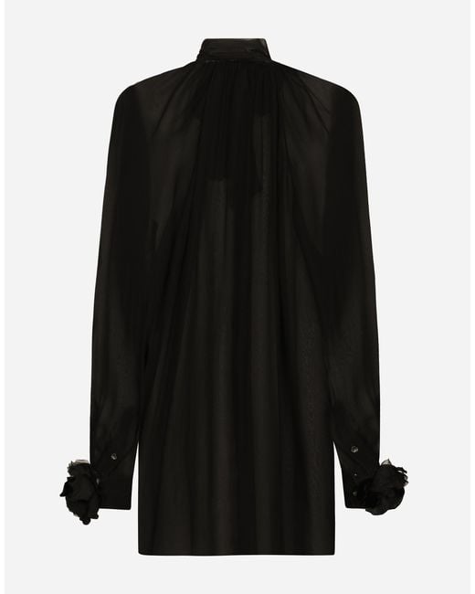 Dolce & Gabbana Black Camicia