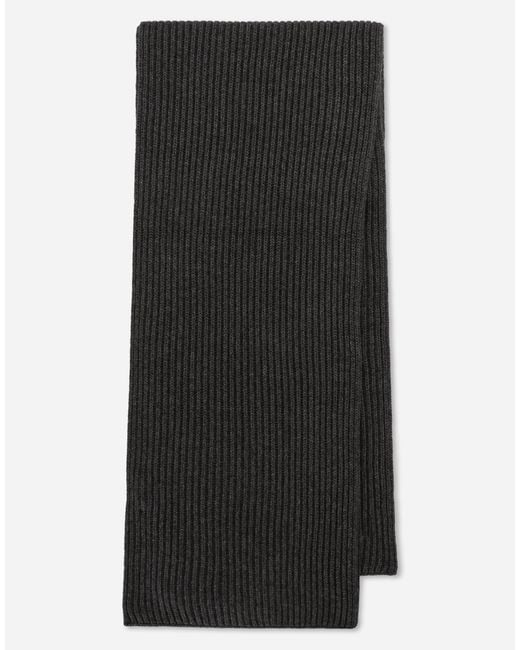 Dolce & Gabbana Wollschal Mit Dg-Patch in Black für Herren