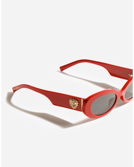 Dolce & Gabbana Red Devotion Sunglasses
