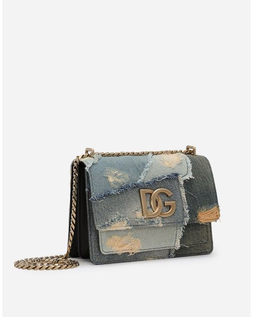Borsa A Tracolla 3.5 di Dolce & Gabbana in Gray