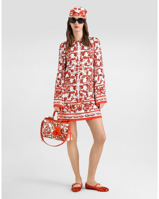 Dolce & Gabbana Red Abito