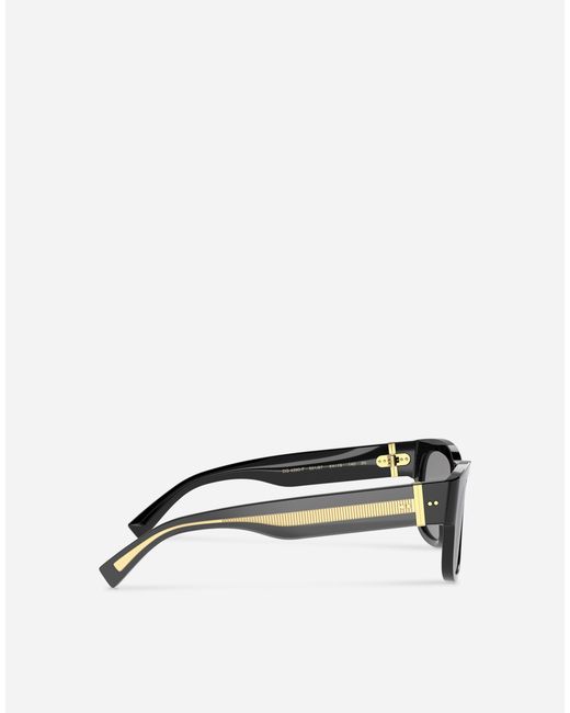 Dolce & Gabbana Gray Gros Grain Sunglasses for men