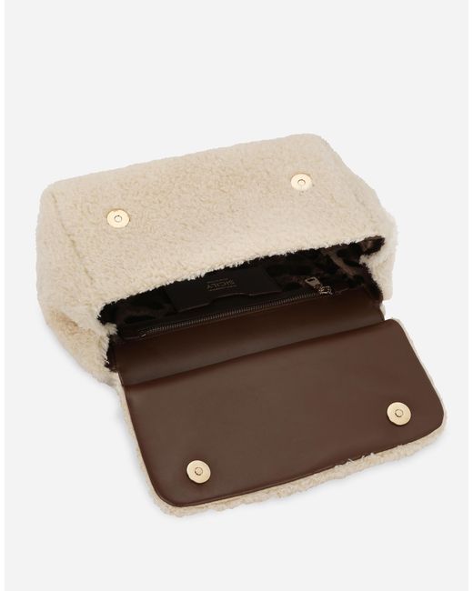 Dolce & Gabbana ハンドバッグ シシリー ラージ Natural