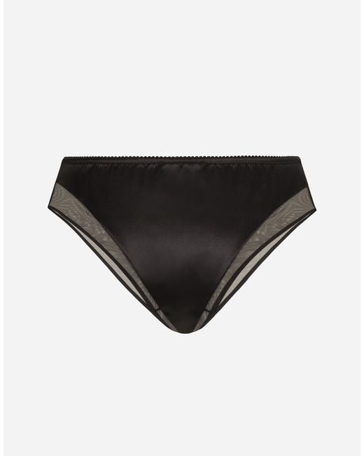Dolce & Gabbana Black Slip