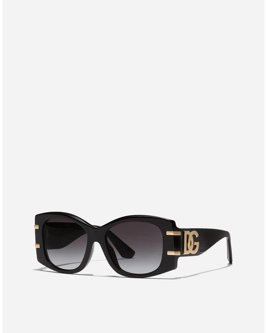 Dolce & Gabbana Black Sonnenbrille Dna