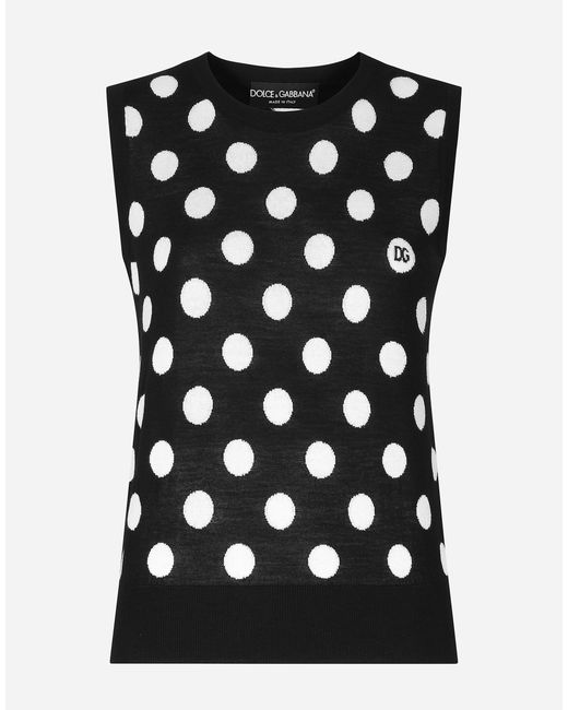 Dolce & Gabbana Black 'Mambo' Tank Top