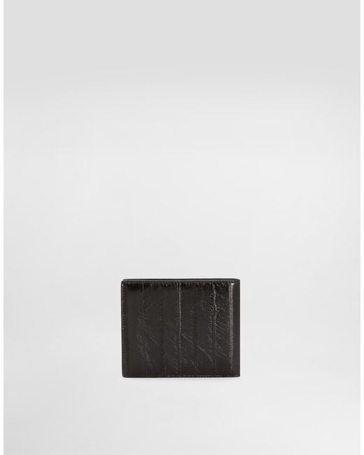 Dolce & Gabbana Eel Skin Wallet in White für Herren