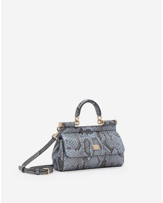 Dolce & Gabbana White Small Sicily Handbag