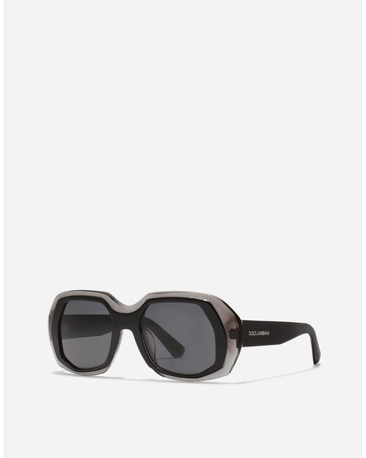 Dolce & Gabbana Gray Dna Sunglasses for men