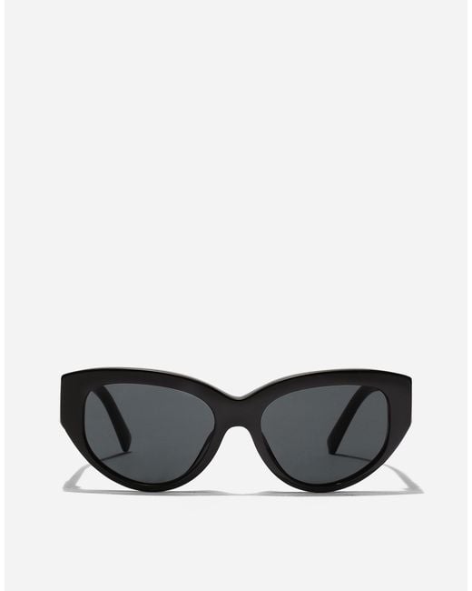 Dolce & Gabbana Black Dg Crossed Sunglasses