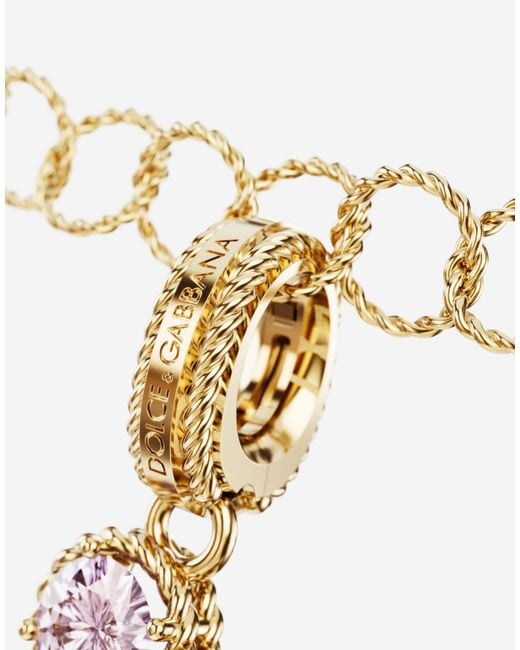 Dolce & Gabbana White H Alphabet Charm