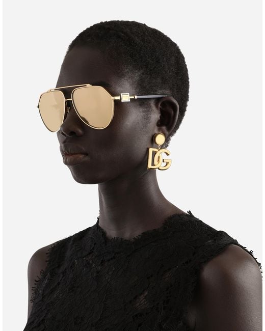 Dolce & Gabbana Natural Smart Sunglasses for men