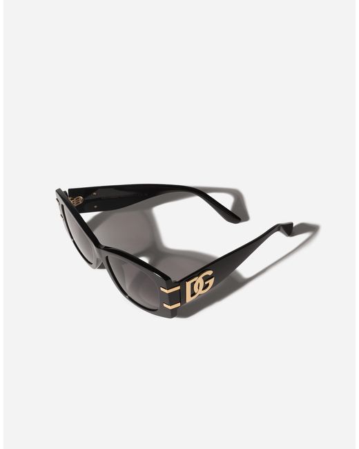 Dolce & Gabbana Black Sonnenbrille Dna