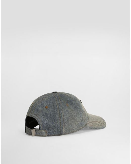 Dolce & Gabbana Gray Baseball Cap for men