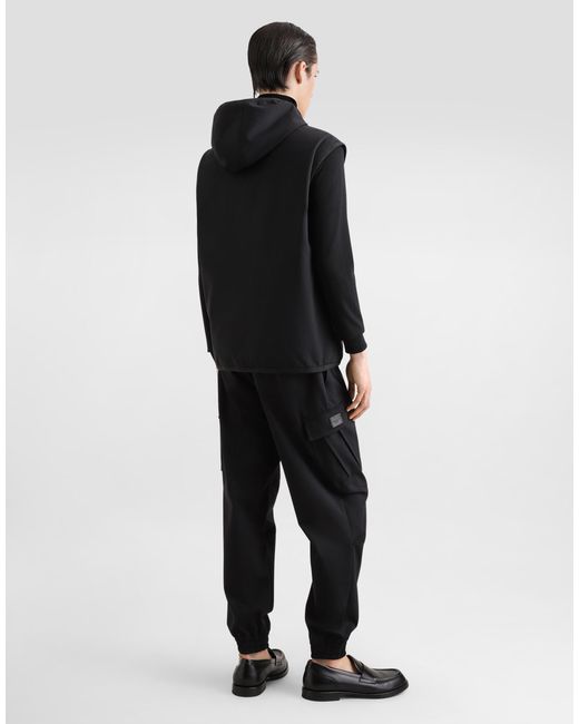 Dolce & Gabbana Black Pantalone for men