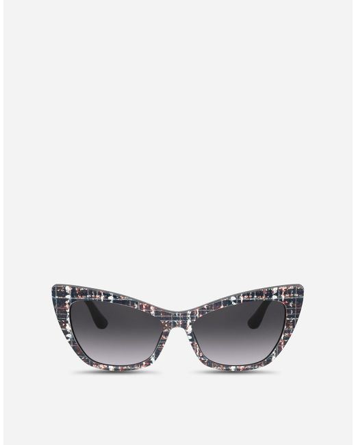 Print Family Sunglasses di Dolce & Gabbana in Black
