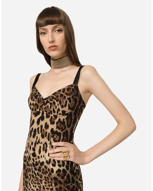 Dolce & Gabbana Black Corset Dress