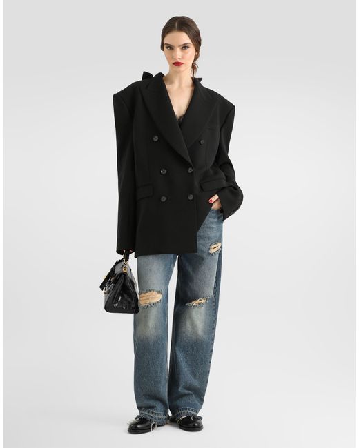 Dolce & Gabbana Blue 5-Pocket Denim Trousers