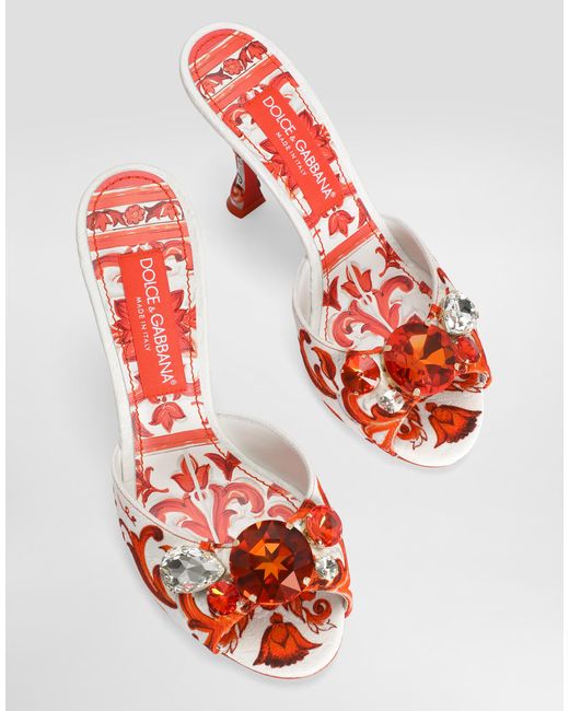 Dolce & Gabbana Pink Sandalo