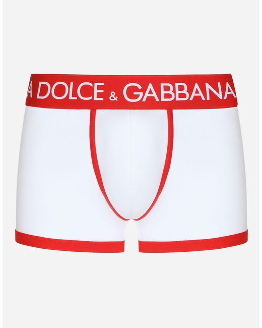 briefpapier Stratford on Avon Dreigend Dolce & Gabbana Two-way-stretch Cotton Jersey Boxers for Men | Lyst