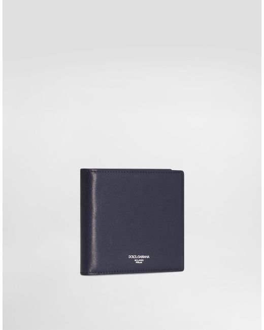 Dolce & Gabbana Eel Skin Wallet in Blue für Herren
