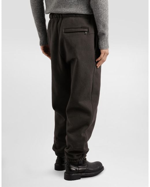 メンズ Dolce & Gabbana Jersey Jogging Trousers Gray