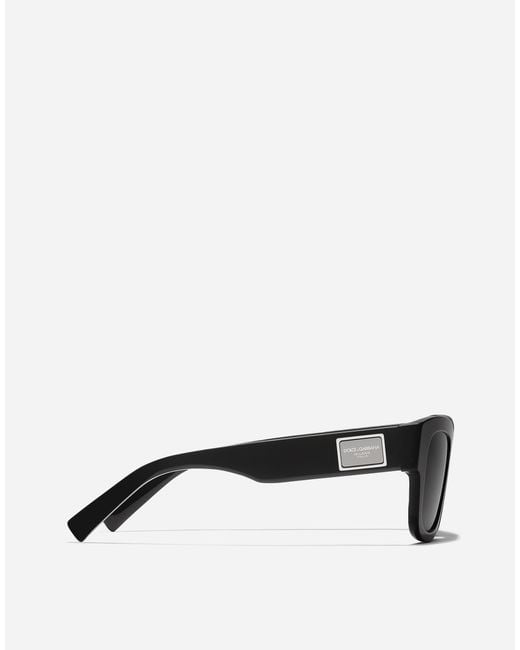 Dolce & Gabbana Gray Dna Essentials Sunglasses for men