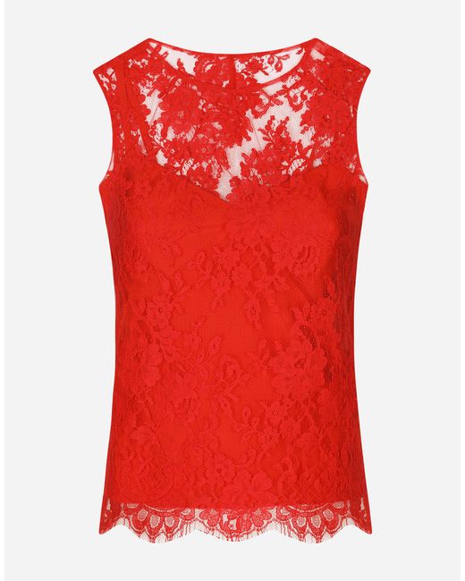Dolce & Gabbana Top Red