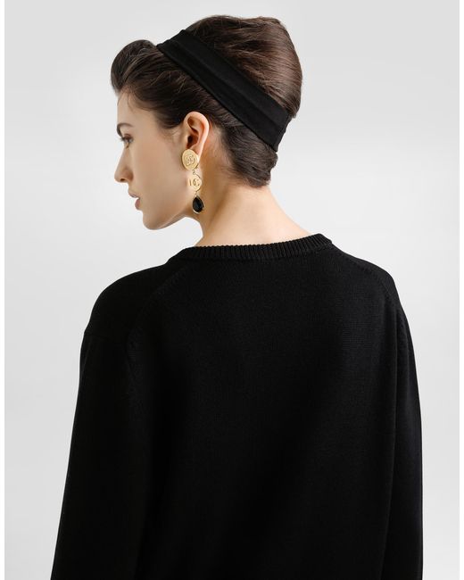 Dolce & Gabbana Wool Pullover Black