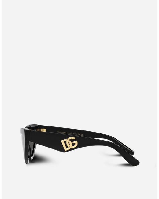 Dolce & Gabbana Black Dg4439 Dg Crossed Sunglasses