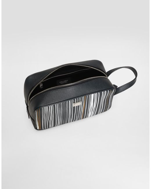 Dolce & Gabbana Gray Necessaire for men